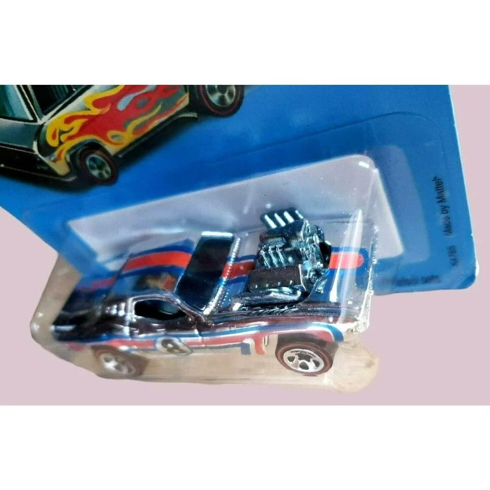 2006 Hot Wheels RODGER DODGER Super Chromes REDLINE 5 SPOKE Silver 1:64 MOC